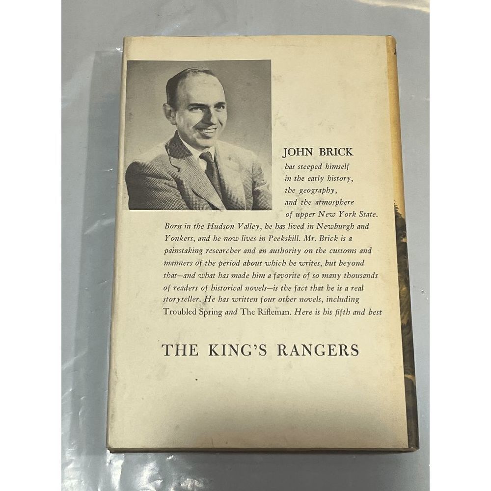 The King's Rangers: American Revolution Novel by John Brick,Hardcover, 1954 BCE - Picture 3 of 4